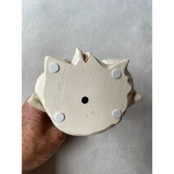 Laughing Buddha Figurine 4.5" - Antique Style Resin Statue with Detailed - Picture 7 of 7